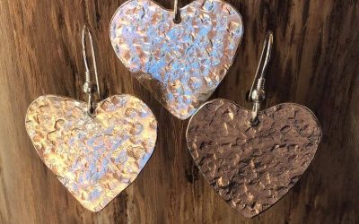 Textured Hearts