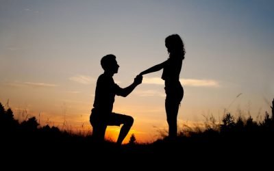 Pop the question with a ring
