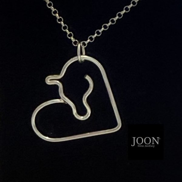 Horse Heart Pendant